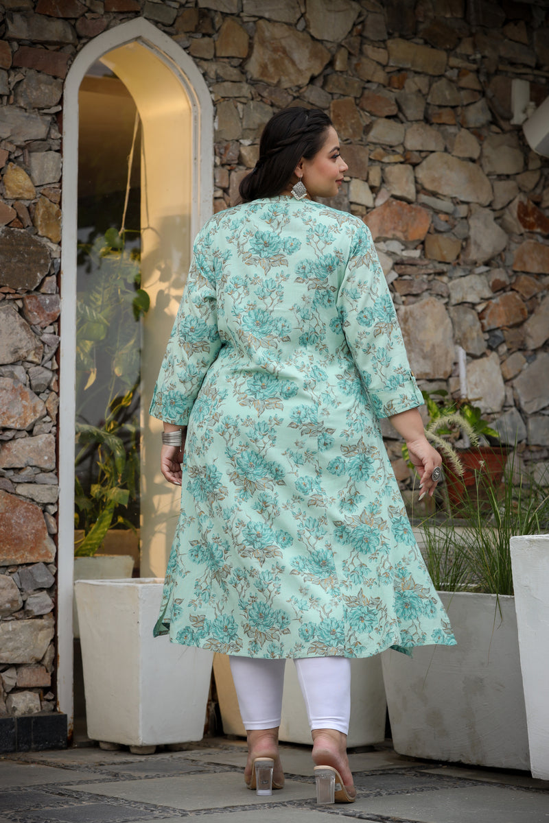 Pista Plus Size Cotton Flex Kurti