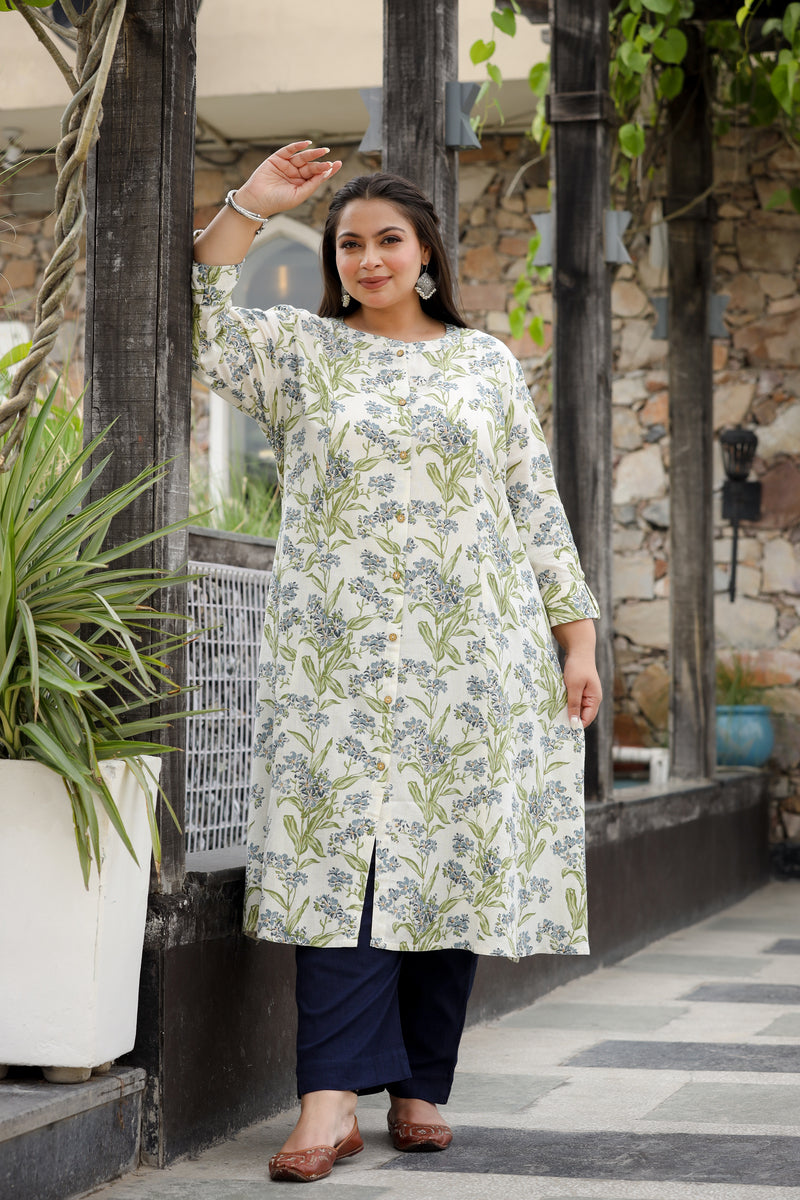Daisy Dreams Plus size Cotton Flex Kurti