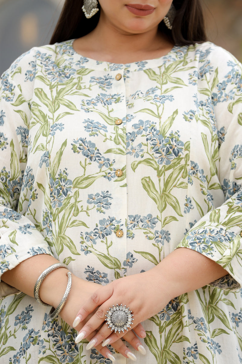 Daisy Dreams Plus size Cotton Flex Kurti