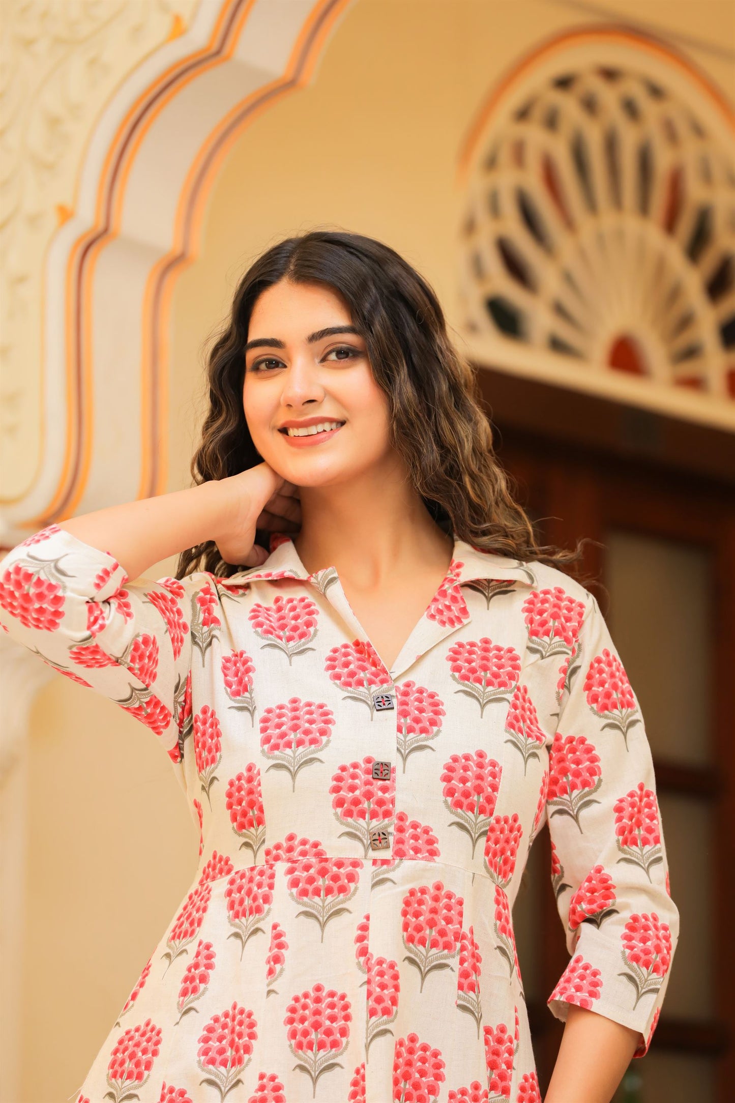 Gajri Phool Co-ord Set