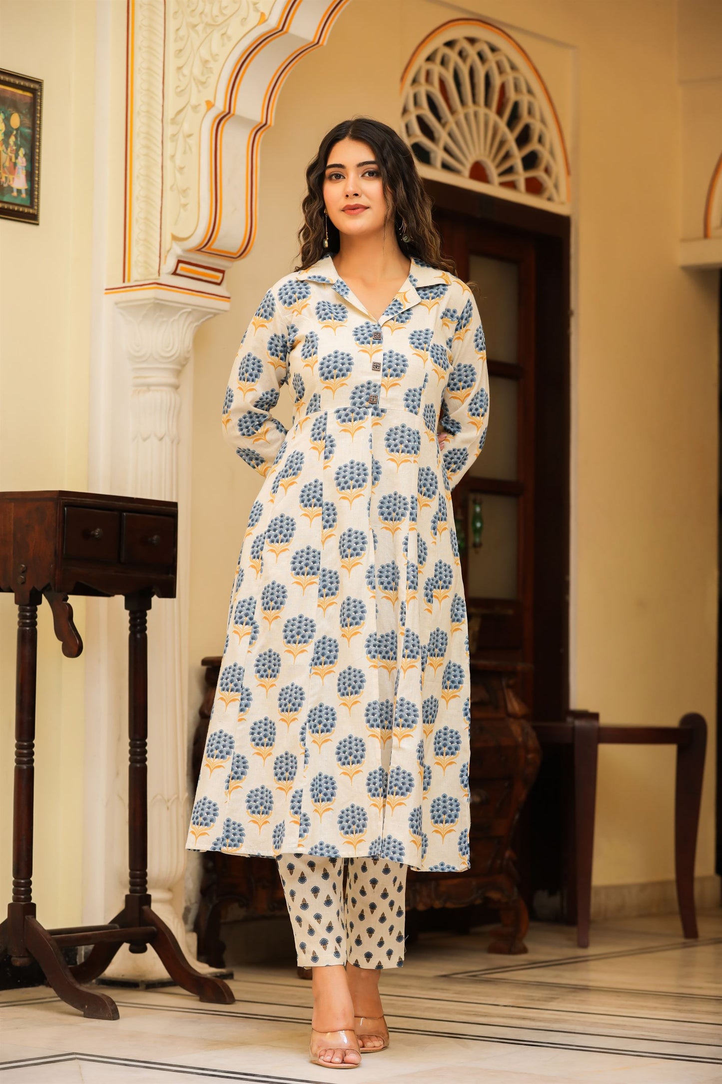 Neel Phool Co-ord Set