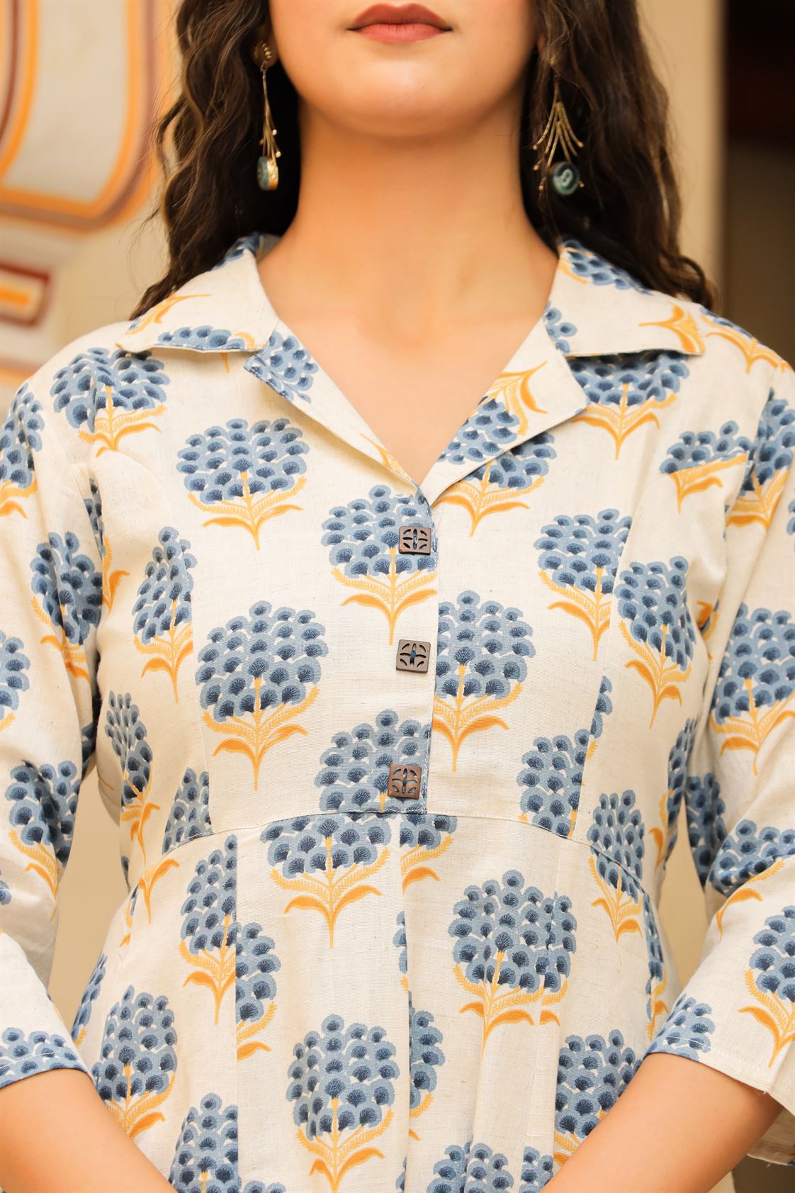 Neel Phool Co-ord Set