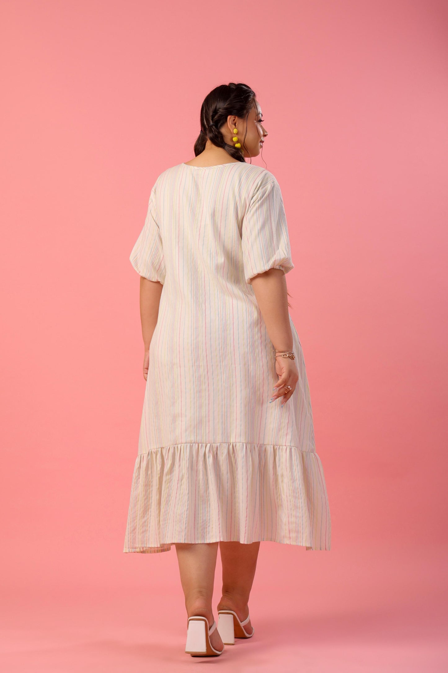 Lolipop Stripes Tier Dress