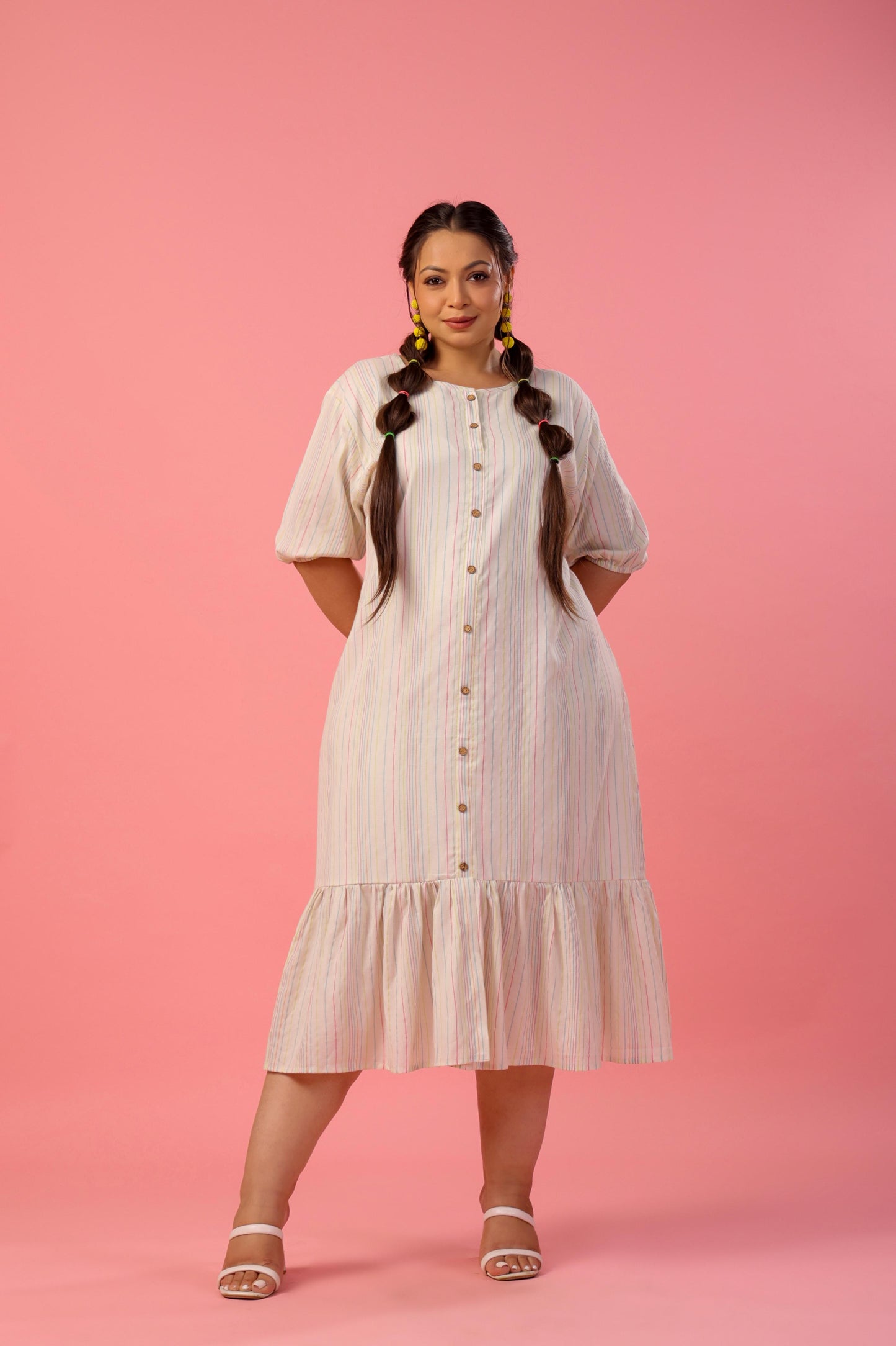 Lolipop Stripes Tier Dress