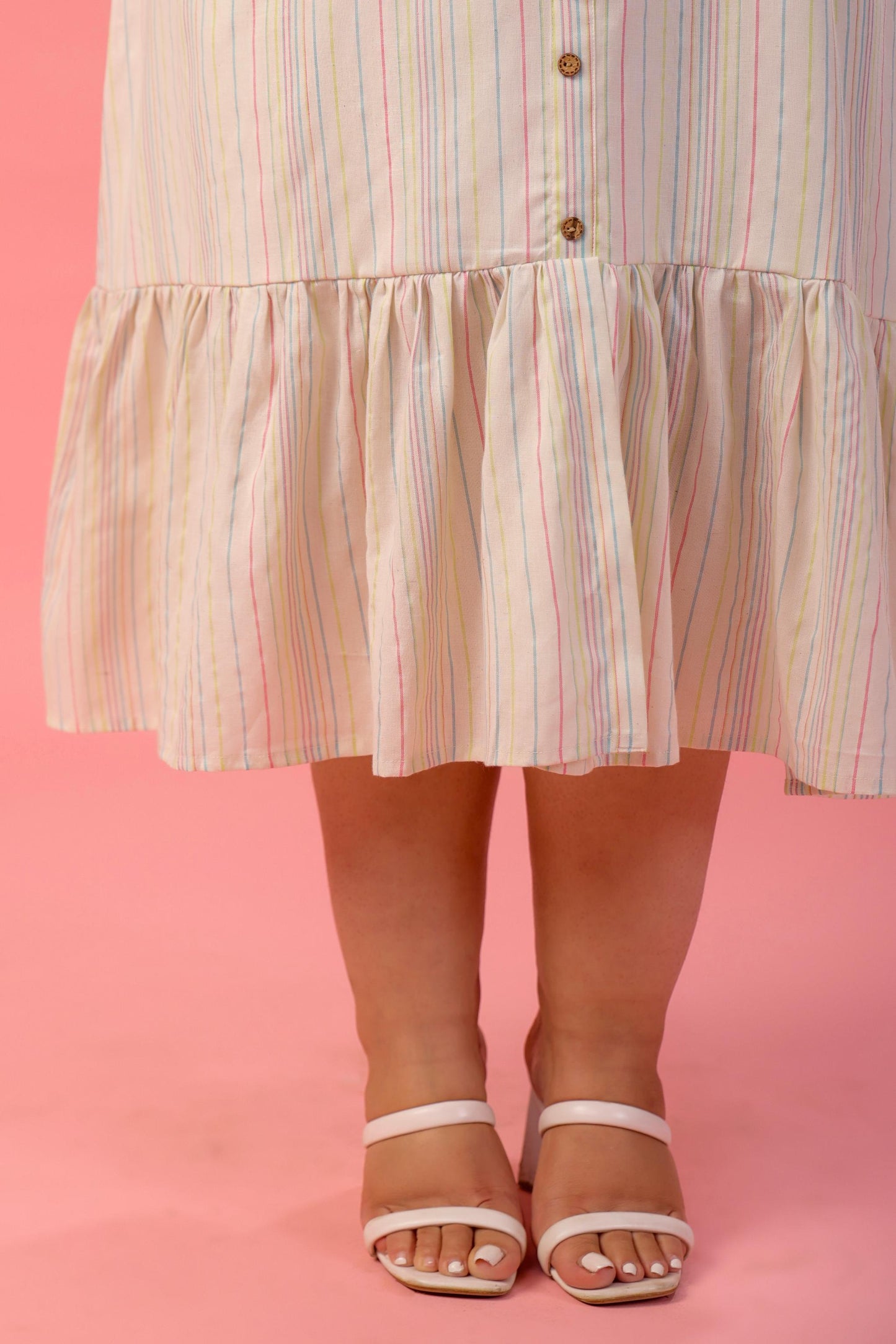 Lolipop Stripes Tier Dress