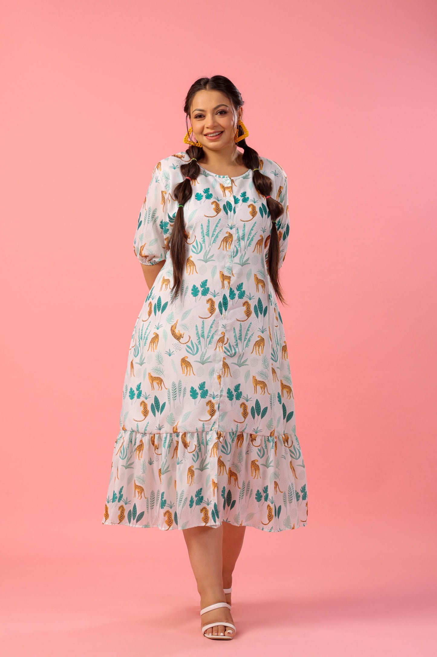 Wild trippin' Tier Dress