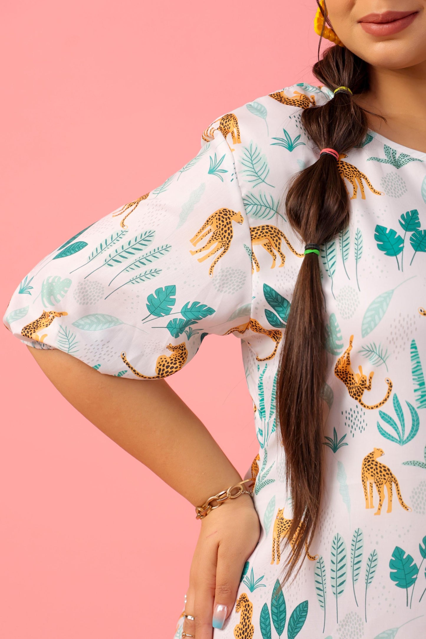 Wild trippin' Tier Dress