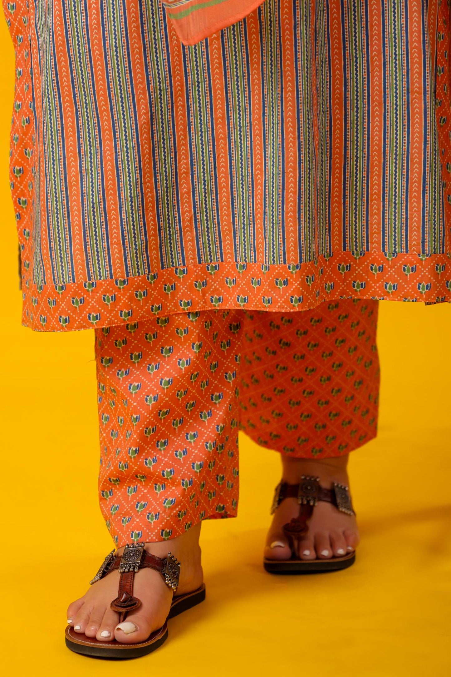 Kamli Plus Size Cotton Suit Set