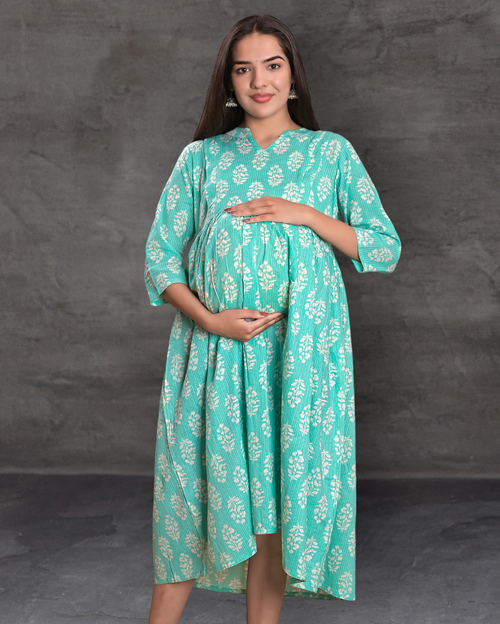 Cuchikoo by Laali Pista Katha Nursing Dress
