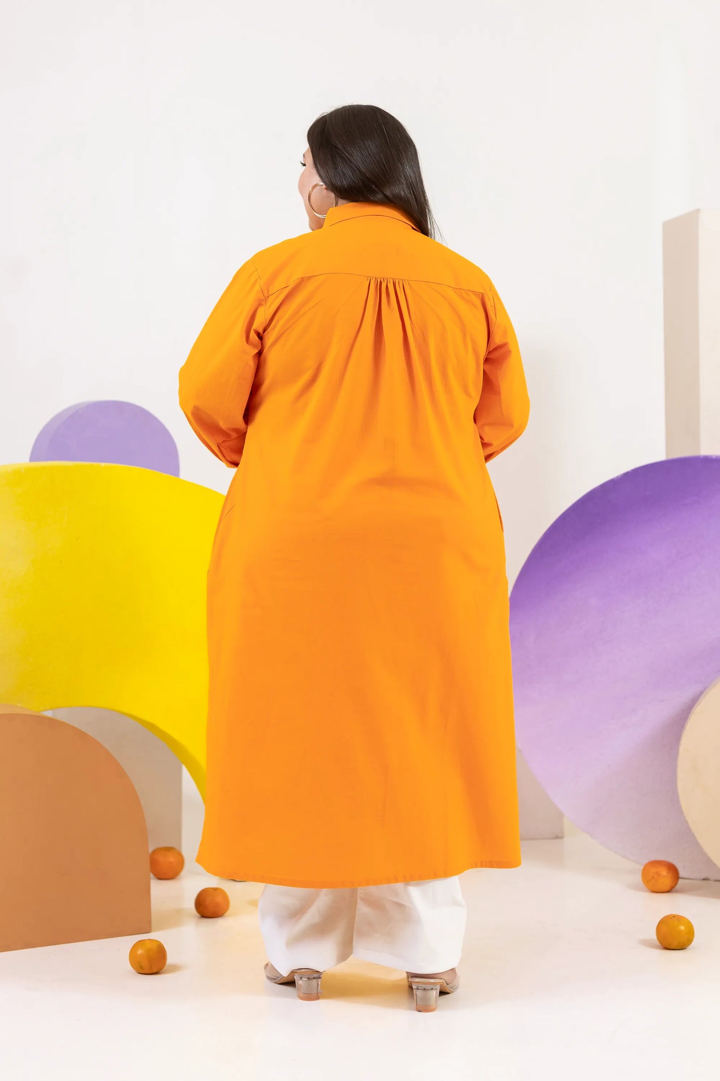 Zesty Bloom Cotton Flex Plus Size Kurti