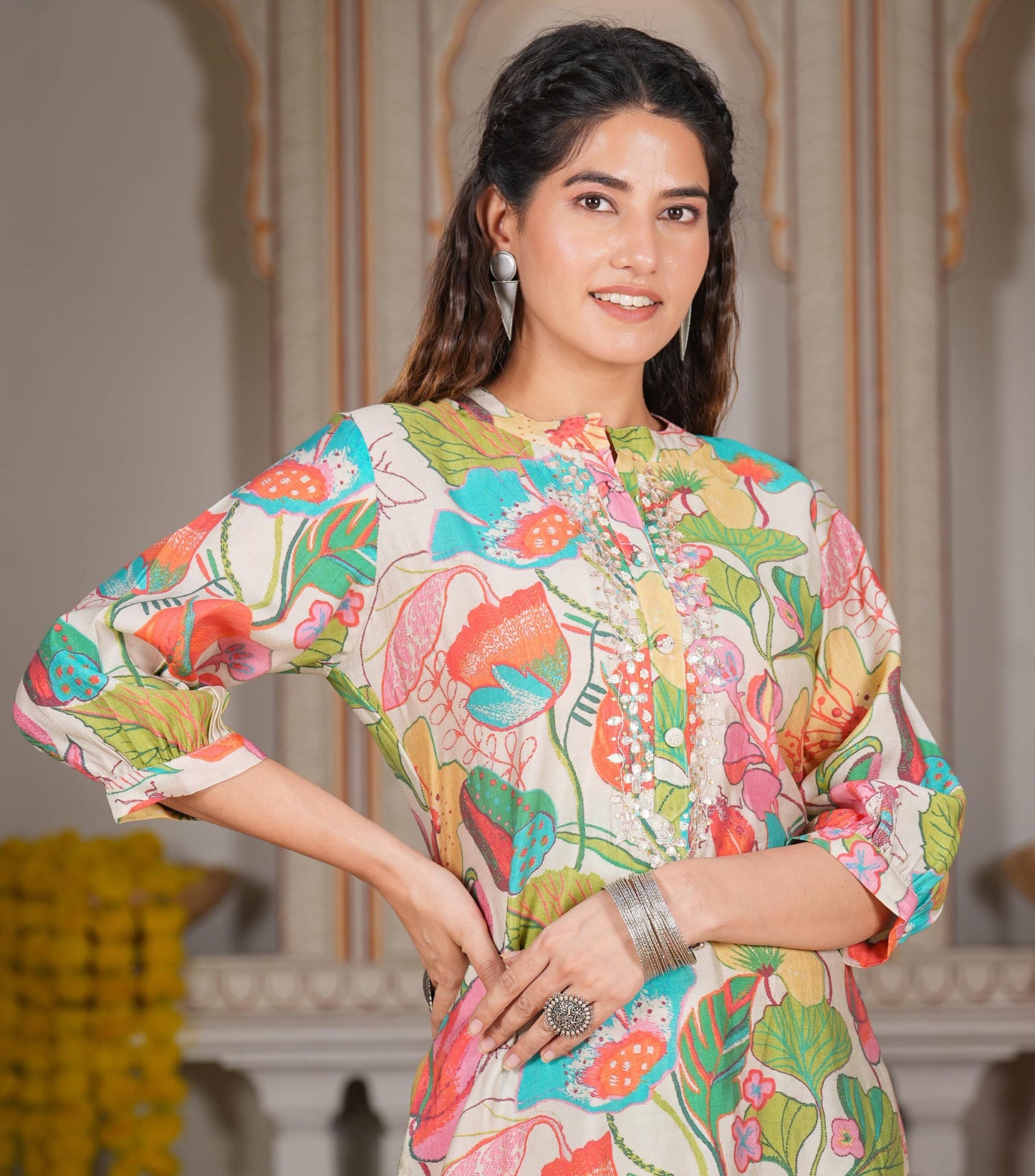 Multi Gota Patti Co-ord