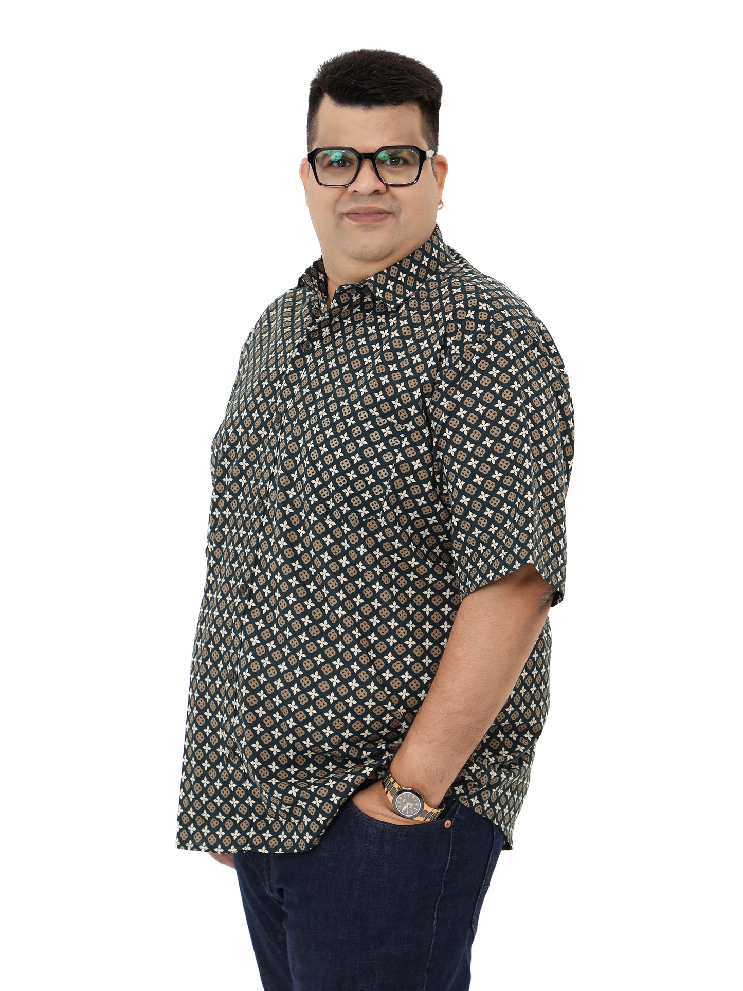 Print Parade Plus Men Shirt