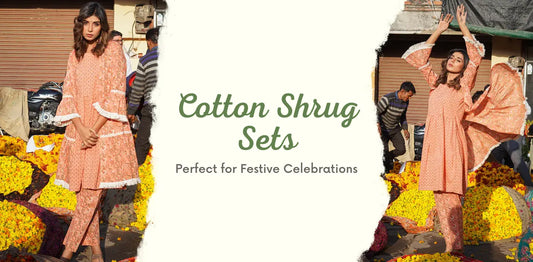 Cotton Shrug Sets