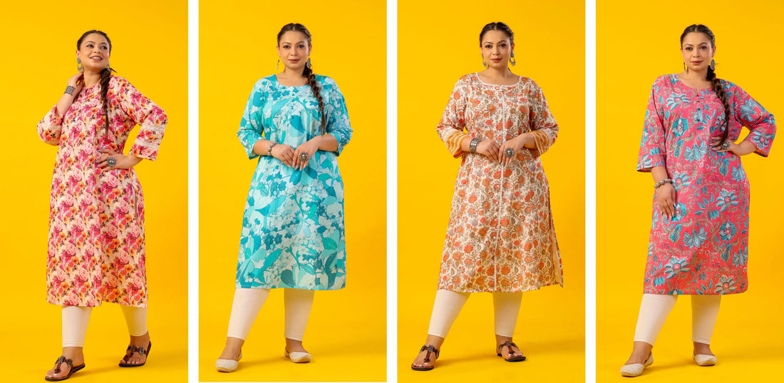 Stylish Plus Size Work Wear Kurtis to Elevate Your Day