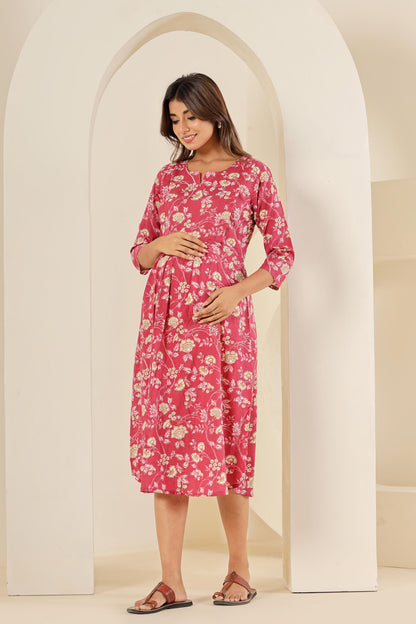 Cuchikoo by Laali Rise & Lounge Maternity Dress