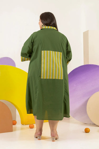 Vera Plus Size Oversized Cotton Dress