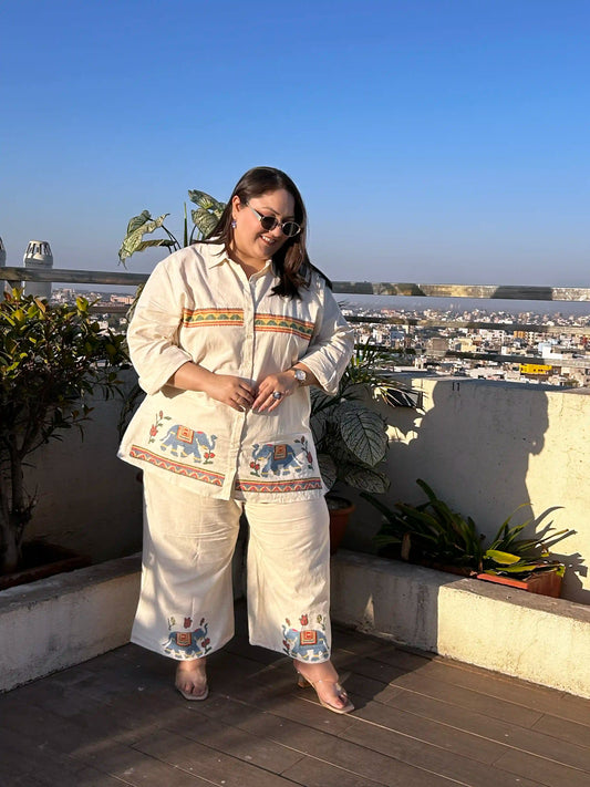 Ele Plus Size Co-ord Set