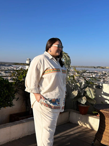 Ele Plus Size Co-ord Set