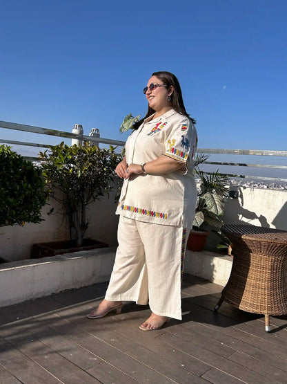 Stallion Applique Plus Size Co-ord Set