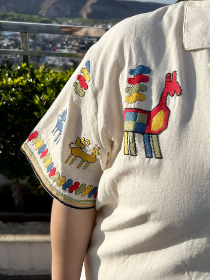 Stallion Applique Plus Size Co-ord Set