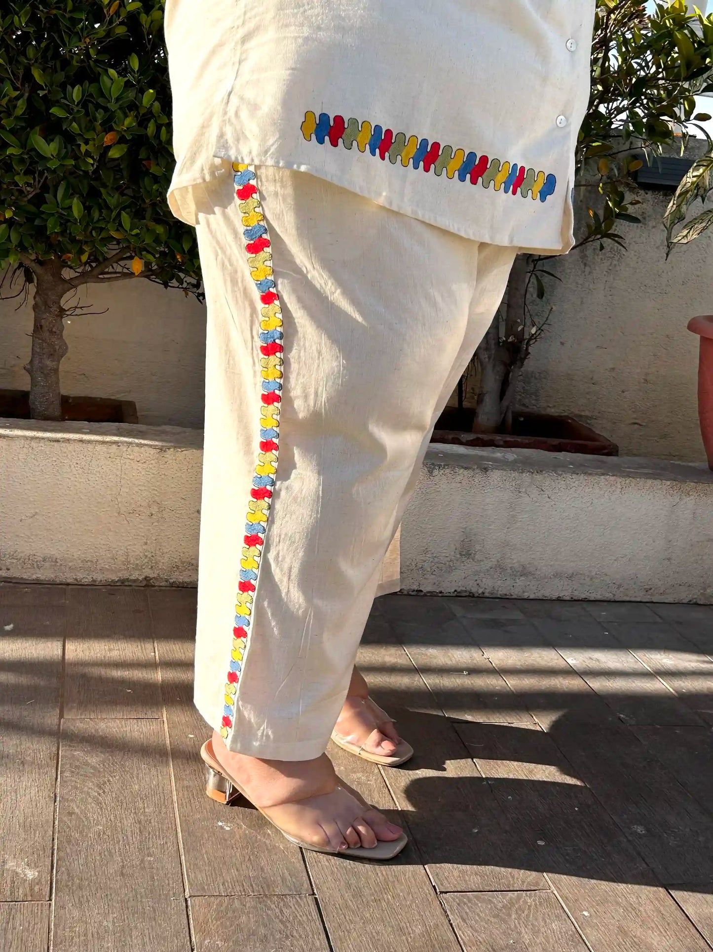 Stallion Applique Plus Size Co-ord Set