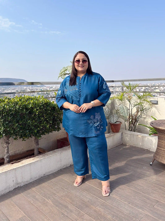 Esha Plus Size Co-ord Set