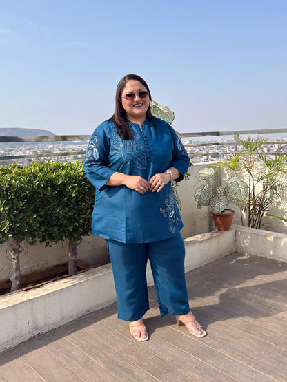 Esha Plus Size Co-ord Set