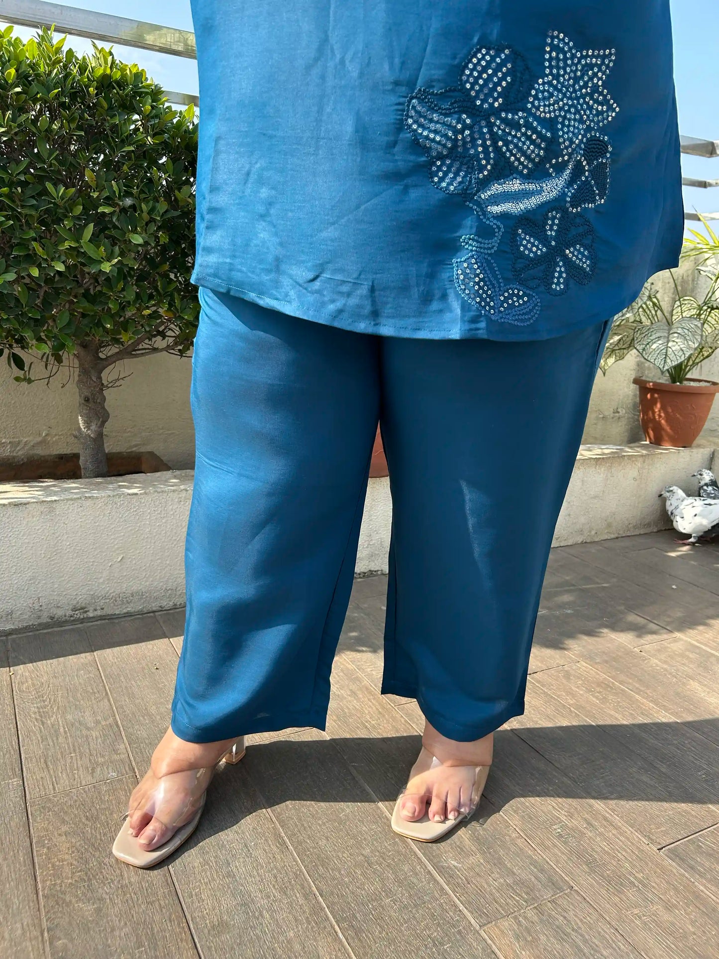 Esha Plus Size Co-ord Set