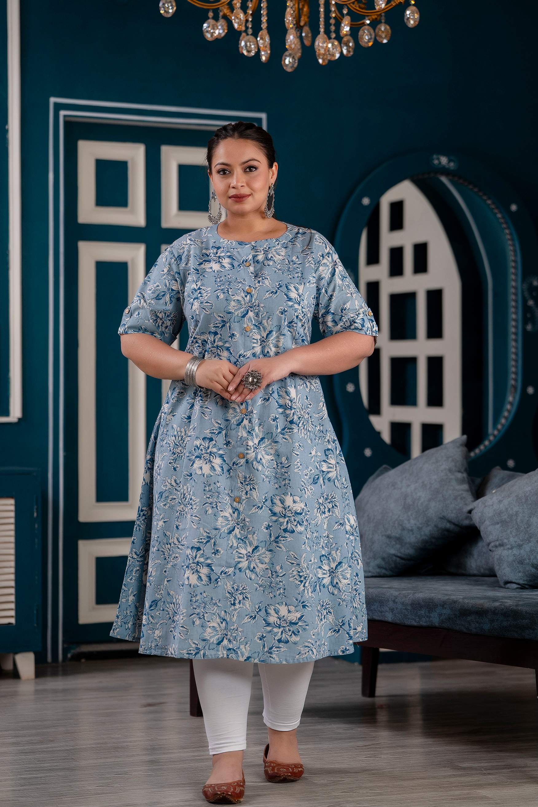 Plus size hotsell kurti designs